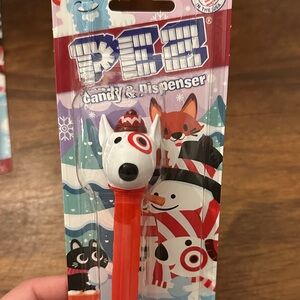 Target Bullseye Holiday PEZ Dispenser – New in Package